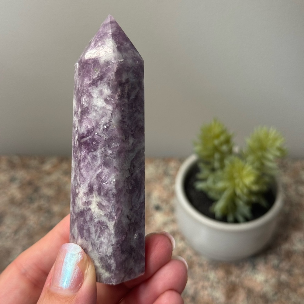 Lepidolite Tower